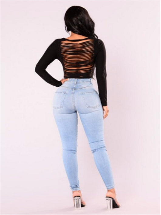 Pack de Jeans Hip Azules Talla Grande - Image 2