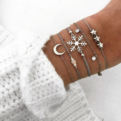 Set de Pulseras Bohemias Vintage con Cuentas y Amuletos para Mujer - Image 29