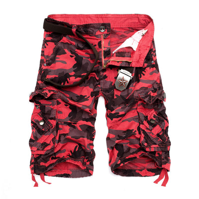 Shorts de Trabajo Holgados con Estampado Camuflaje - Image 6