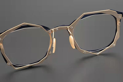 Lentes de Marco Irregular Artesanal con Opción de Graduación - Image 23