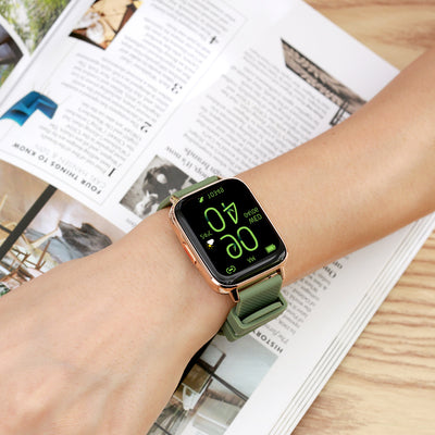 Reloj Inteligente FW02 para Parejas con NFC, Llamadas Bluetooth y Oxígeno en Sangre