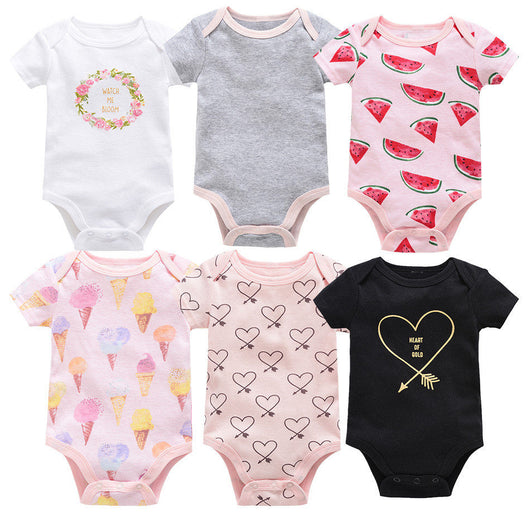 Set de 6 Bodis Cortos para Bebé - Ropa Cómoda y Práctica - Image 7