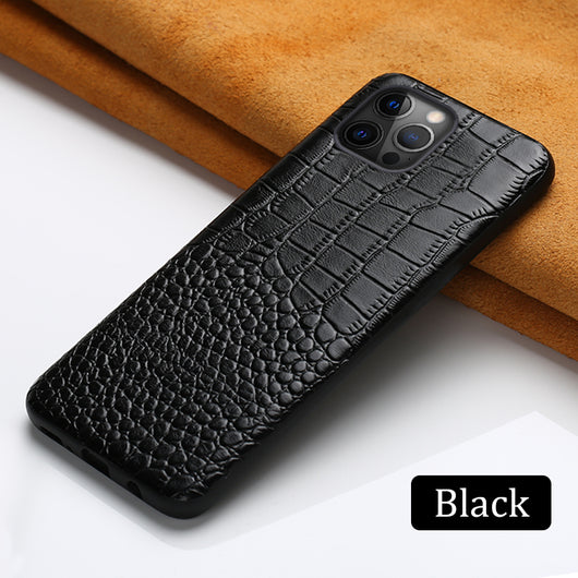 Funda de Cuero Premium para iPhone - Protección Empresarial Antigolpes - Image 3