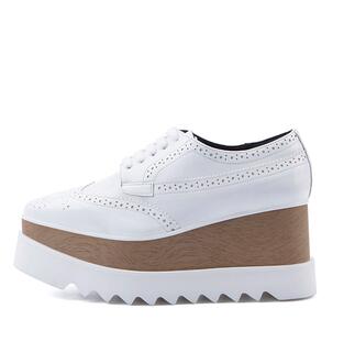 Zapatos para Mujer con Plataforma Tallada Impermeable y Cuña - Image 7
