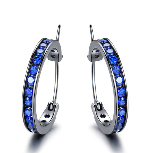 Aretes de Aro Plata con Diamantes - Elegancia Versátil - Image 3