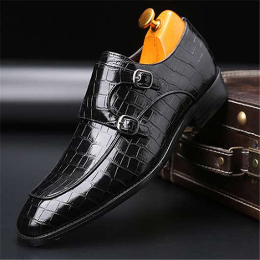 Zapatos de cuero puntiagudos para negocios - Image 7