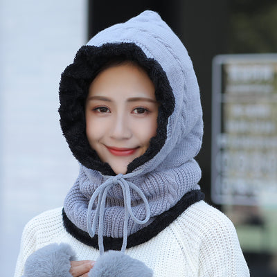 Gorro y Bufanda Térmica de Lana para Ciclismo - Protección Contra el Viento - Image 19
