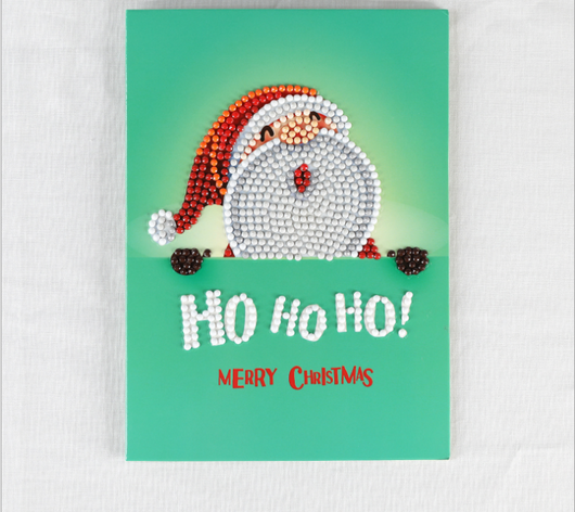 Tarjeta de Navidad con Pintura de Diamantes Creativa - Image 25