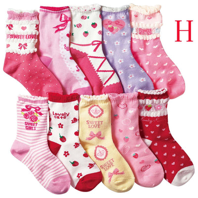Pack 10 Calcetines Deportivos Niña Absorbentes de Algodón - Image 7