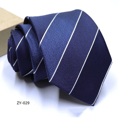Corbata Clásica Rayada 1200D para Hombre - Elegancia Profesional - Image 30