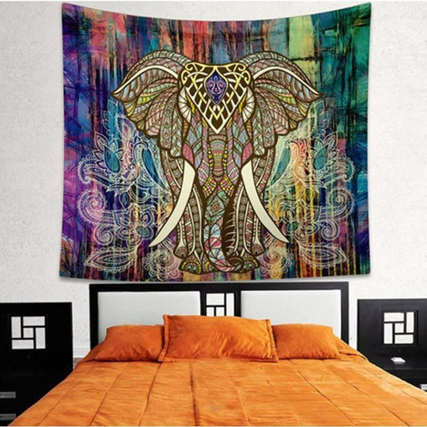 Tapices Mandala Elefante