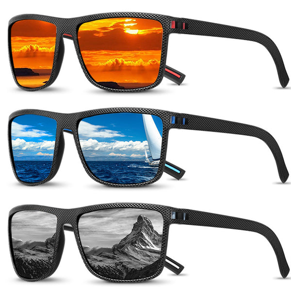 Gafas de Sol Polarizadas para Hombre con Protección UV - Estilo Europeo y Deportivo