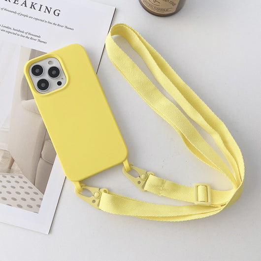 Funda Crossbody con Cordón de Silicona Líquida para Celular - Image 13