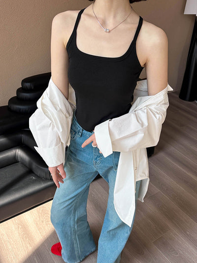 Bolso Bandolera Minimalista con Espalda Abierta y Detalles de Encaje - Image 9
