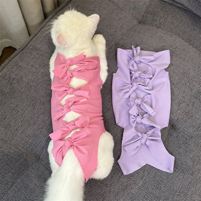 Pijama Quirúrgico para Gatos con Cierre de Cordones - Recuperación Post-operatoria - Image 17