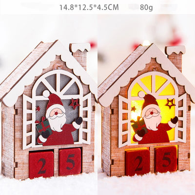 Calendario de Adviento con Escenas Navideñas Decorativas - Image 7