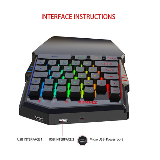Set Teclado y Ratón Gaming Throne One - Image 3