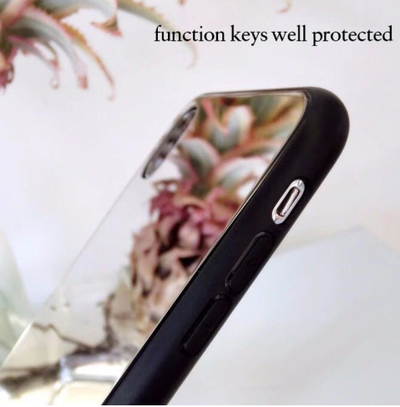Funda Espejo para iPhone X, 7/8 Plus - Carcasa de Cristal para Selfies y Maquillaje - Image 4