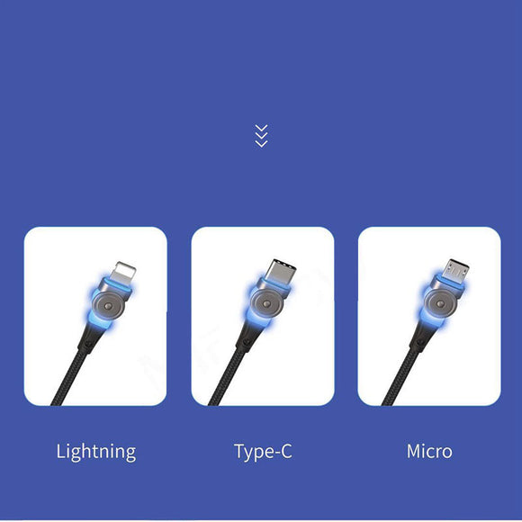 Cable Cargador Universal Compatible con Apple y Android