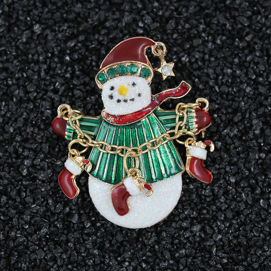 Pin Navideño Papá Noel Cartoon