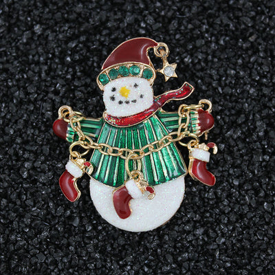 Pin Navideño Papá Noel Cartoon