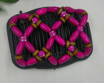 Peine Mágico Elástico con Perlas para el Cabello - Clip Accesorio Versátil - Image 21