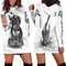 Sudadera Deportiva Holgada con Impresión 3D Digital