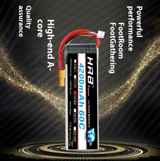 Batería Lithium HRB 5200mAh para Drones TEC5 - Alta Capacidad - Image 6