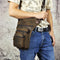 Bolsa de Cintura Retrô para Câmera e Celular - Estilo Outdoor
