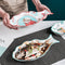 Plato Grande Nórdico para Pescado al Vapor - Compatible con Microondas