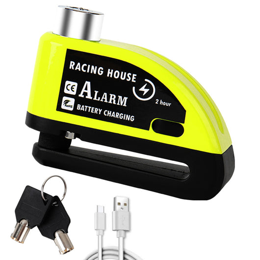 Candado de Disco con Alarma Antirrobo Portátil para Bicicleta y Vehículos Eléctricos - Image 6