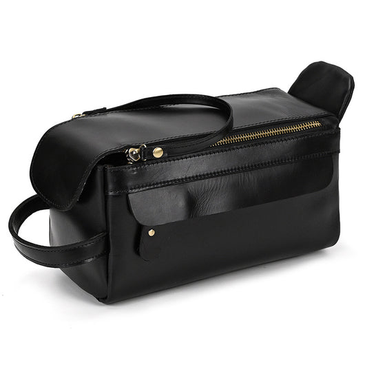 Bolsa de Aseo de Cuero Premium Grande para Mujer - Image 13