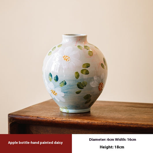 Florero Hidropónico de Cerámica Artesanal Jingdezhen Estilo Retro Chino - Image 25
