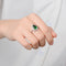 Azul Topaz Water Drop Pear Ring Sea Azul 10 number