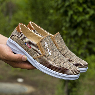 Zapatos Cómodos de Tela para Hombre - Diseño Slip-On sin Esfuerzo - Image 3