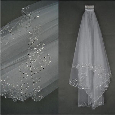 Vestido de Novia con Pedrería y Lentejuelas Brillante - Image 2