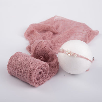 Envoltura de Mohair para Fotografía de Bebés - Colección Verano - Image 8