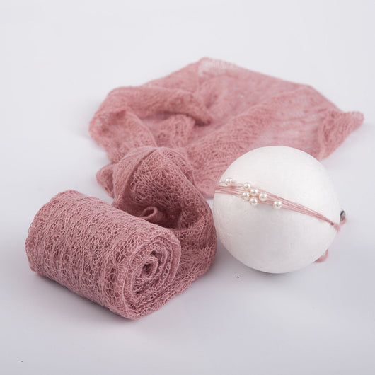 Envoltura de Mohair para Fotografía de Bebés - Colección Verano - Image 8
