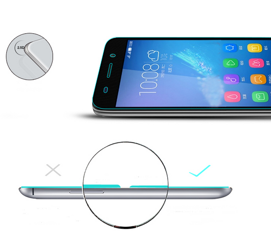 Protector de Pantalla Cristal Templado Compatible con iPhone 4, 5s, 6s, 7 Plus