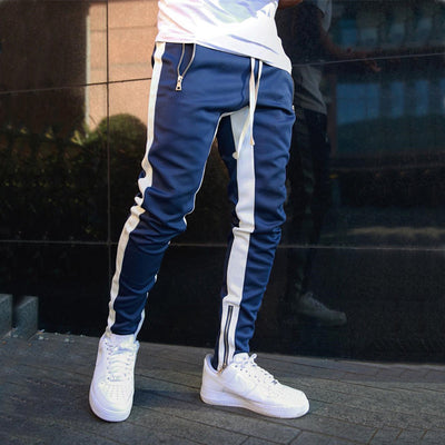 Pantalones de Entrenamiento Slim Ajustados para Hombre con Bolsillos Deportivos - Image 9