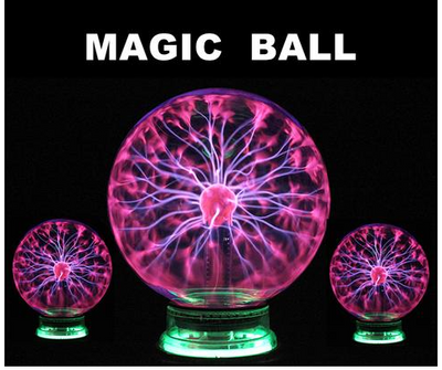 Bola de Plasma Mágica con Luz Electrostática e Inducción - 4, 5 y 6 Pulgadas - Image 5