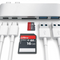 Hub USB-C Multifunción para Apple con Lector de Tarjetas SD/TF y Carga Rápida