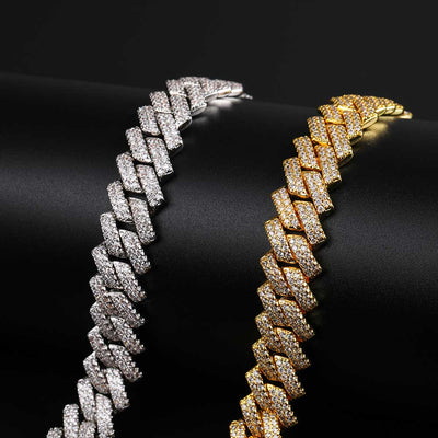 Pulsera Hip Hop Doble Fila 14mm - Estilo Urbano Premium - Image 19