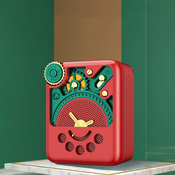 Parlante Bluetooth Retro Elvis Mini con Subwoofer