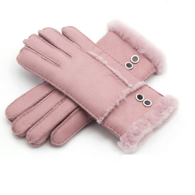 Guantes de Piel de Oveja Resistentes al Viento - Image 8
