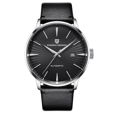 Reloj Mecánico Automático de Cuero Impermeable
