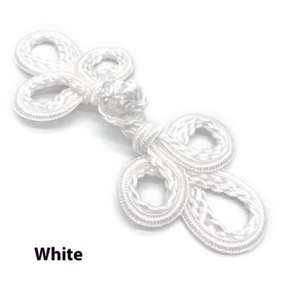 Accesorios Tejidos a Mano Estilo Chino con Motivo de Tres Hojas 19A - Image 6