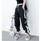 Pantalón Ancho Hip Hop con Corset - Estilo Urban