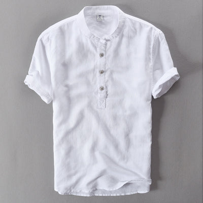Camisa de Algodón y Lino - Image 3