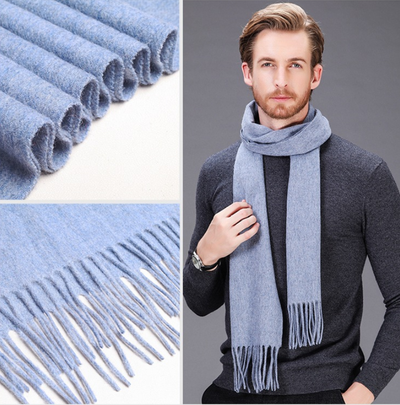 Bufanda de Cachemira Premium para Hombre y Mujer - Lana Pura Gruesa y Cálida - Image 6
